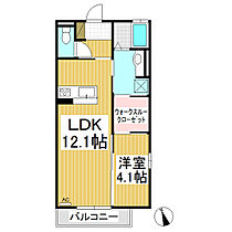 ルミエールクレスト  ｜ 長野県長野市青木島4丁目（賃貸アパート1LDK・2階・41.95㎡） その2