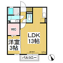 E-ROOM小森西  ｜ 長野県長野市篠ノ井小森（賃貸アパート1LDK・2階・40.29㎡） その2