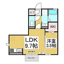 Ｖｉｌｌａｇｅ丹波島  ｜ 長野県長野市丹波島1丁目（賃貸アパート1LDK・1階・34.14㎡） その2