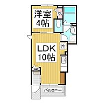 長野県長野市丹波島2丁目（賃貸アパート1LDK・1階・32.44㎡） その2