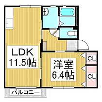 アップルヤマハ　Ａ棟  ｜ 長野県長野市篠ノ井塩崎（賃貸アパート1LDK・2階・43.54㎡） その2