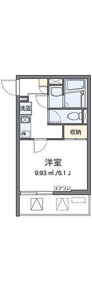 東京都北区堀船4丁目(賃貸マンション1K・3階・21.47㎡)の写真 その2