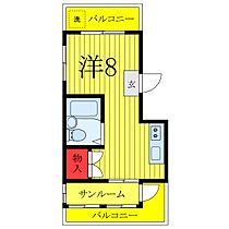 北條マンション 302 ｜ 東京都板橋区大山金井町（賃貸マンション1R・3階・16.84㎡） その2