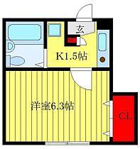 東京都板橋区大山東町（賃貸マンション1K・1階・18.00㎡） その2