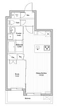 ハーモニーレジデンス西巣鴨 206 ｜ 東京都北区滝野川3丁目（賃貸マンション1LDK・2階・40.51㎡） その2