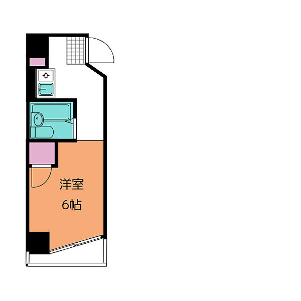 パゴダワカヤマビル ｜愛知県名古屋市中区千代田１丁目(賃貸マンション1K・3階・18.18㎡)の写真 その2