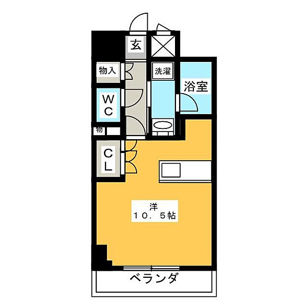 カスタリア栄 ｜愛知県名古屋市中区栄４丁目(賃貸マンション1R・7階・34.60㎡)の写真 その2