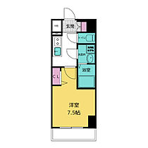 エスリード栄ル・クール 705 ｜ 愛知県名古屋市中区新栄１丁目10-8（賃貸マンション1K・7階・24.30㎡） その2