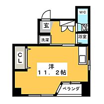 プロビデンスサーリII  ｜ 愛知県名古屋市中区新栄１丁目（賃貸マンション1R・6階・30.17㎡） その2