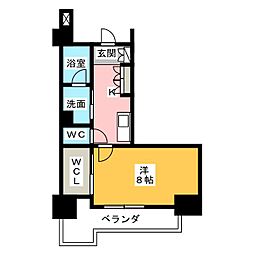 間取図画像 1K