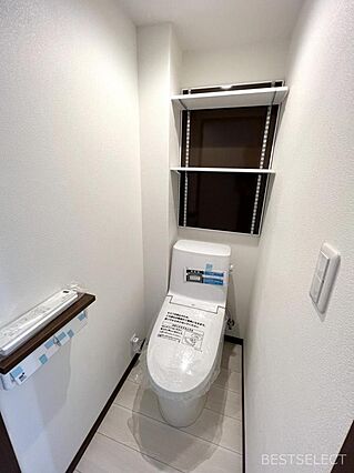 快適な温水洗浄...