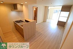 JR南武線 津田山駅 徒歩9分の賃貸アパート 3階1LDKのリビング/ダイニング