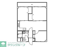 溝の口セントラルマンション 3LDKの間取図画像