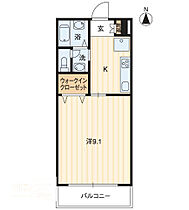 フィネスエトワール 205 ｜ 岡山県岡山市北区久米（賃貸マンション1K・2階・31.20㎡） その2