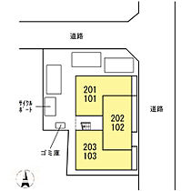 クルールSIX 101 ｜ 岡山県岡山市北区桑田町（賃貸アパート1LDK・1階・44.17㎡） その13