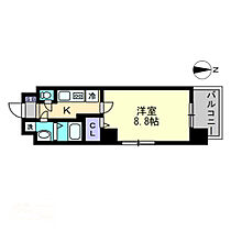 グランフォンテーヌ奉還町 201 ｜ 岡山県岡山市北区奉還町4丁目（賃貸マンション1K・2階・27.00㎡） その2