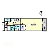 LST岩田町 106 ｜ 岡山県岡山市北区岩田町（賃貸マンション1K・1階・27.90㎡） その2