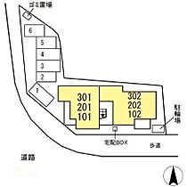 ヌォーヴァ　ルーチェ 102 ｜ 岡山県岡山市北区東古松2丁目（賃貸アパート2LDK・1階・61.07㎡） その5