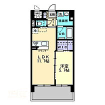 仮）下中野新築マンション 305 ｜ 岡山県岡山市北区下中野（賃貸マンション1LDK・3階・43.06㎡） その2