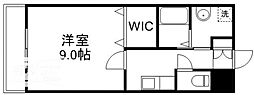 ASPREMIUM表町 1Kの間取図画像