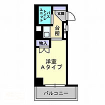 アルファ桜町 201 ｜ 香川県高松市桜町1丁目（賃貸マンション1K・2階・20.79㎡） その2