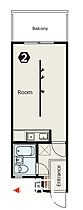 R-RESIDENCE TAKAMATSU 1002 ｜ 香川県高松市塩上町2丁目（賃貸マンション1R・10階・24.09㎡） その2