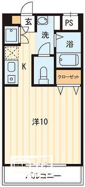 リミエール野口 404｜香川県高松市多賀町3丁目(賃貸マンション1K・4階・31.16㎡)の写真 その2