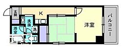 花園パークマンション 2Kの間取図画像