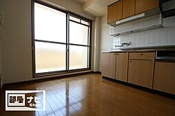 津山マンション 603号室 6階1LDKのリビング/ダイニング