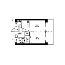 エストレーラ 3階1LDKの間取り