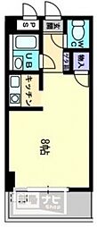 コンコート志度 1Kの間取図画像