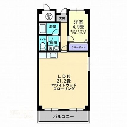 アーバン茜_間取り_0