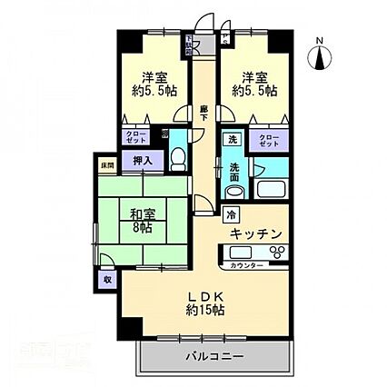 サンリッチ久保_間取り_0
