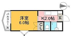 スカイプラザ新田 101 ｜ 高知県高知市新田町（賃貸マンション1K・1階・19.44㎡） その2