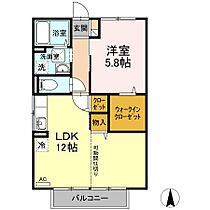 リヴェール北御座　A棟 106 ｜ 高知県高知市北御座（賃貸アパート1LDK・1階・45.04㎡） その2