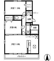 アムール 305 ｜ 高知県高知市杉井流（賃貸アパート2LDK・3階・67.53㎡） その2