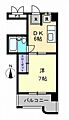 レジデンスノナミ4階3.7万円