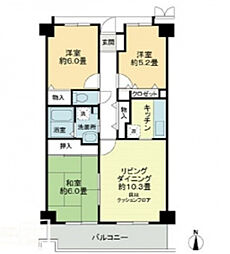 間取図画像 3LDK