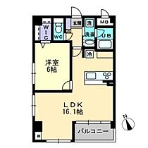 フォルトゥーナ老松 201 ｜ 岡山県倉敷市老松町1丁目（賃貸マンション1LDK・2階・49.31㎡） その2