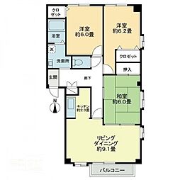 間取図画像 3LDK