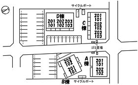 グランドール川口D棟 103 ｜ 広島県福山市川口町4丁目（賃貸アパート2LDK・1階・57.94㎡） その14