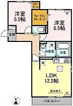 蔵王ヒルズK 101 ｜ 広島県福山市蔵王町（賃貸アパート2LDK・1階・59.61㎡） その2