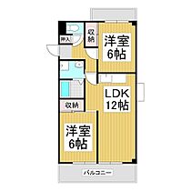 みのわ本町マンション  ｜ 長野県上伊那郡箕輪町大字中箕輪（賃貸マンション2LDK・1階・56.10㎡） その2