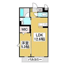 コンフォーティア伊那中央B  ｜ 長野県伊那市中央（賃貸マンション1LDK・1階・46.44㎡） その2