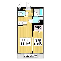 コンフォーティア伊那中央B  ｜ 長野県伊那市中央（賃貸マンション1LDK・5階・43.00㎡） その2