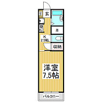 平岡マンション  ｜ 長野県駒ヶ根市梨の木（賃貸マンション1K・4階・24.20㎡） その2