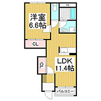 ビューテラスTakane  ｜ 長野県上伊那郡南箕輪村（賃貸アパート1LDK・1階・44.54㎡） その2