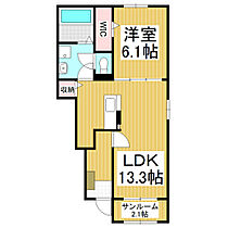 長野県伊那市狐島（賃貸アパート1LDK・1階・50.01㎡） その2