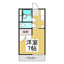 アネックスまつしまII  ｜ 長野県上伊那郡箕輪町大字中箕輪（賃貸アパート1K・2階・19.32㎡） その2