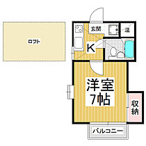 INA壱番館  ｜ 長野県上伊那郡南箕輪村沢尻（賃貸アパート1K・2階・21.29㎡） その2